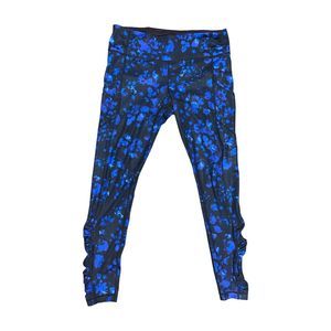 Lululemon Speed Tight IV *Full-On Luxtreme, Blue/Black, Size 10, Used